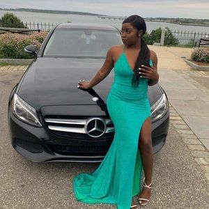 Criss Cross Prom Dress